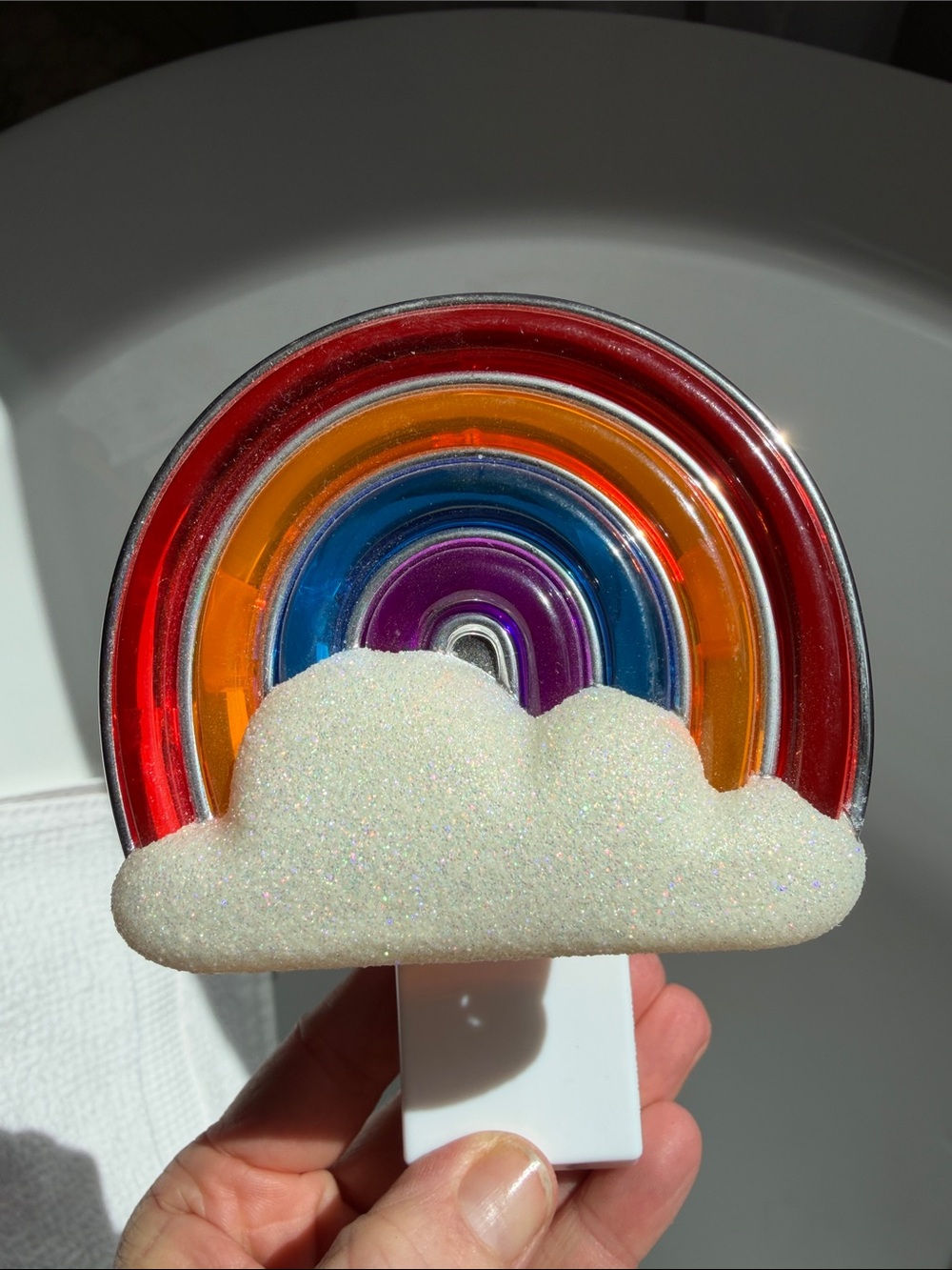 Bath & Body WALLFLOWER RAINBOW IN THE CLOUDS HOME NIGHT LIGHT PLUG IN